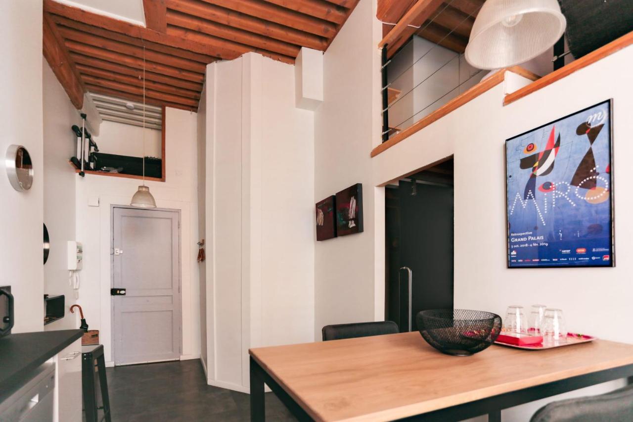 Apartamento Guestready - Charmant Loft Croix-Paquet Pour 2 Lyon Exterior foto