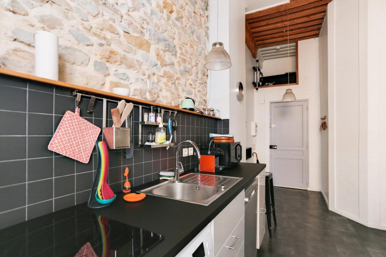 Apartamento Guestready - Charmant Loft Croix-Paquet Pour 2 Lyon Exterior foto
